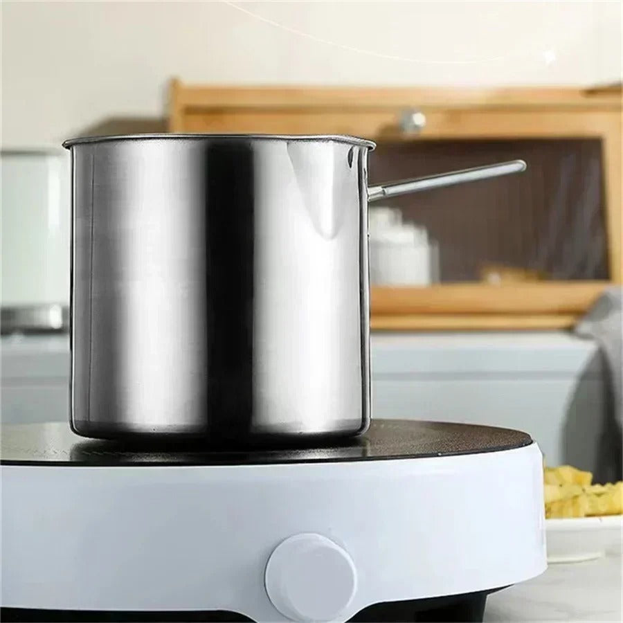 Olla Freidora De Acero Inoxidable